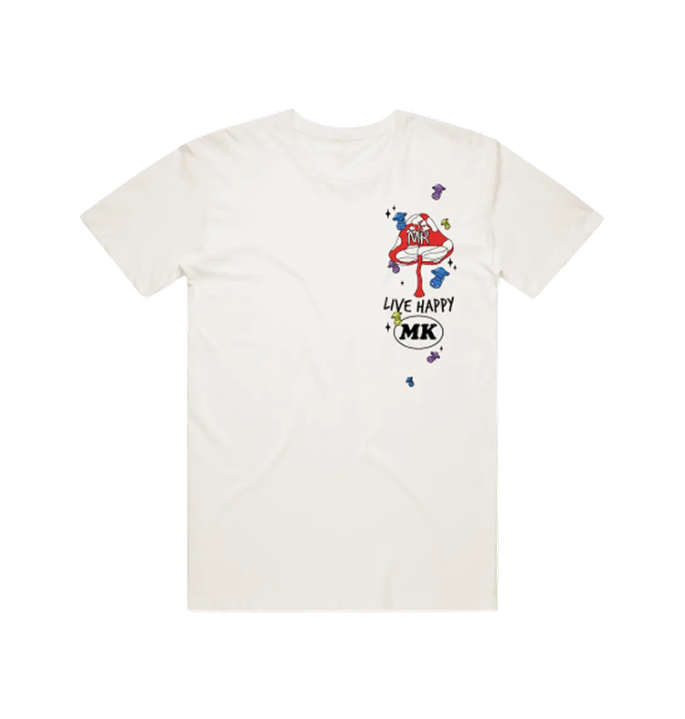 MK Live Happy Tee